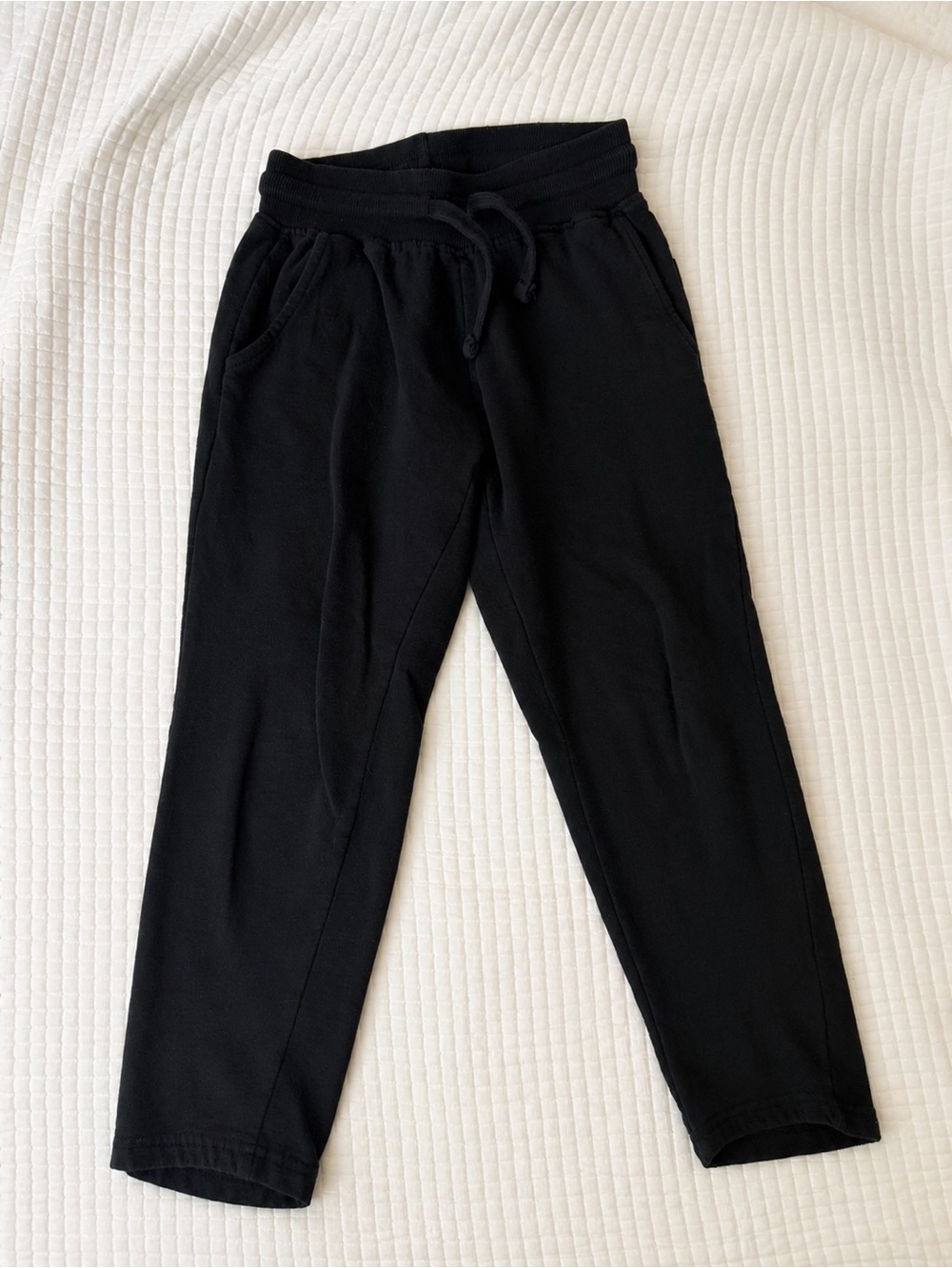 Boys Eddie Bauer Black Sweatpants – Size Small (8)